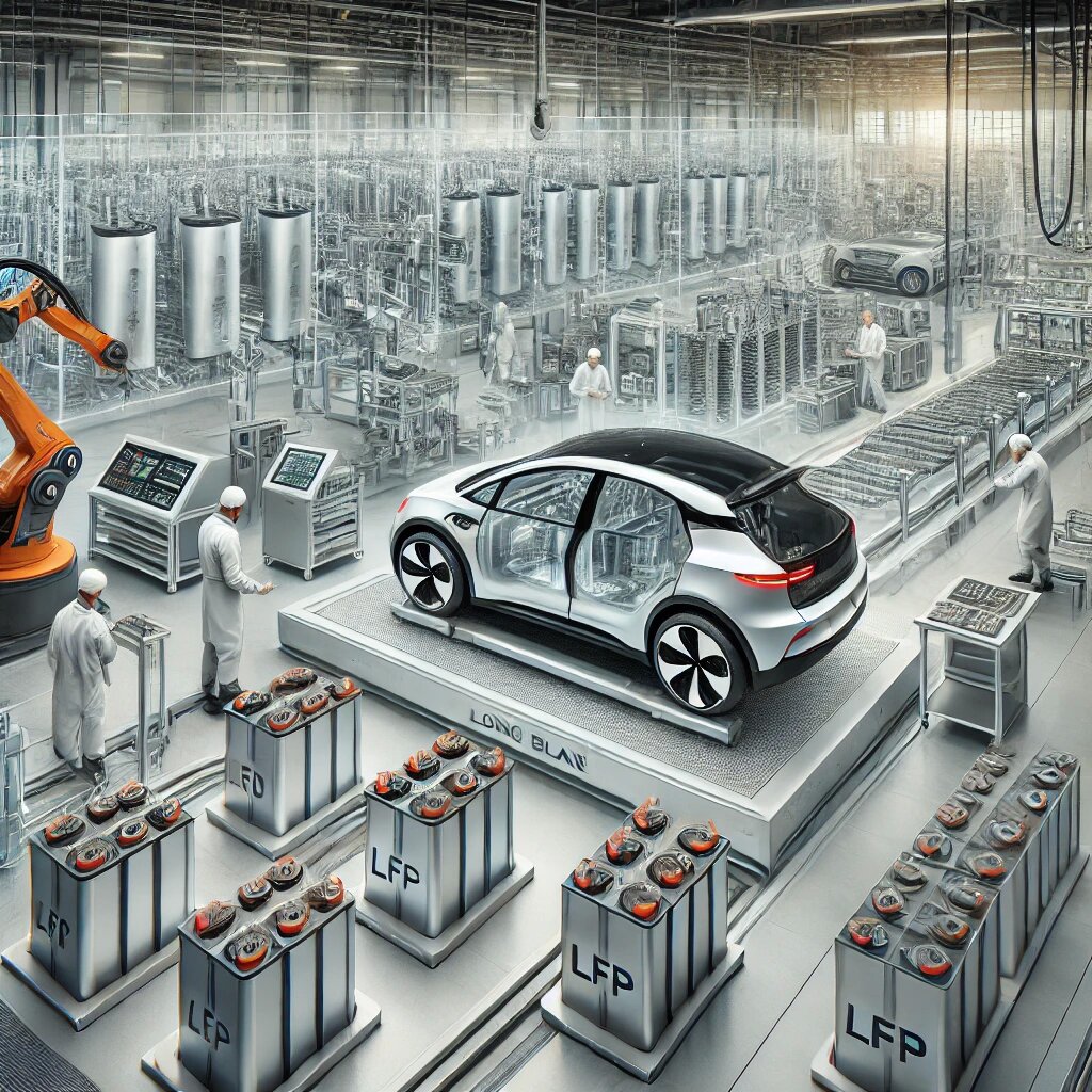 El surgimiento de las baterías de fosfato de hierro de litio (LFP) en el mercado de EV de China