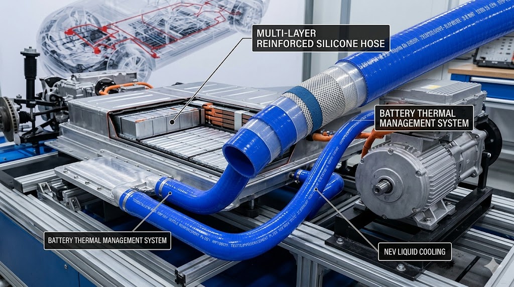 Thermal Management Silicone Hoses ለ NEVs 2026